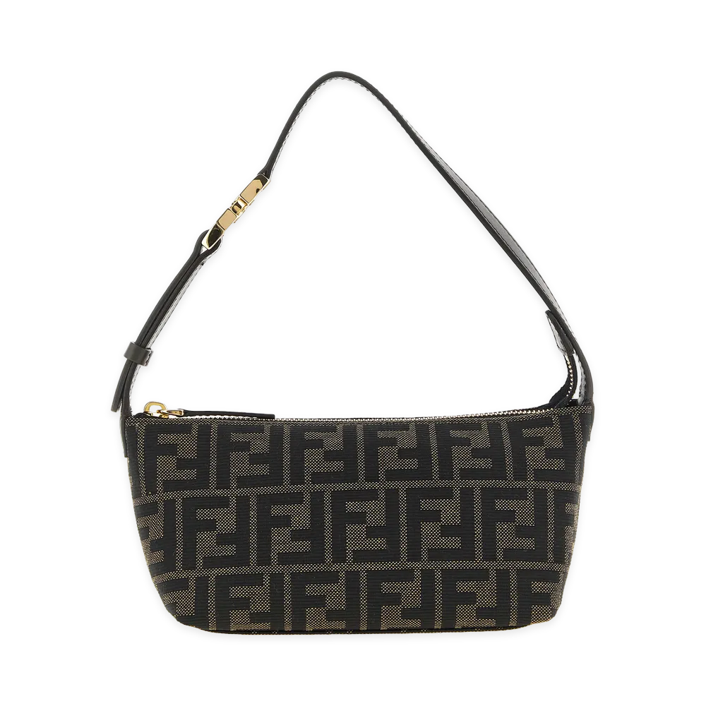 FENDI Women's Vanity Small Pouch "Brown"