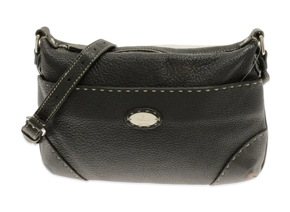 FENDI Sereria Shoulder Bag "Dark Brown"