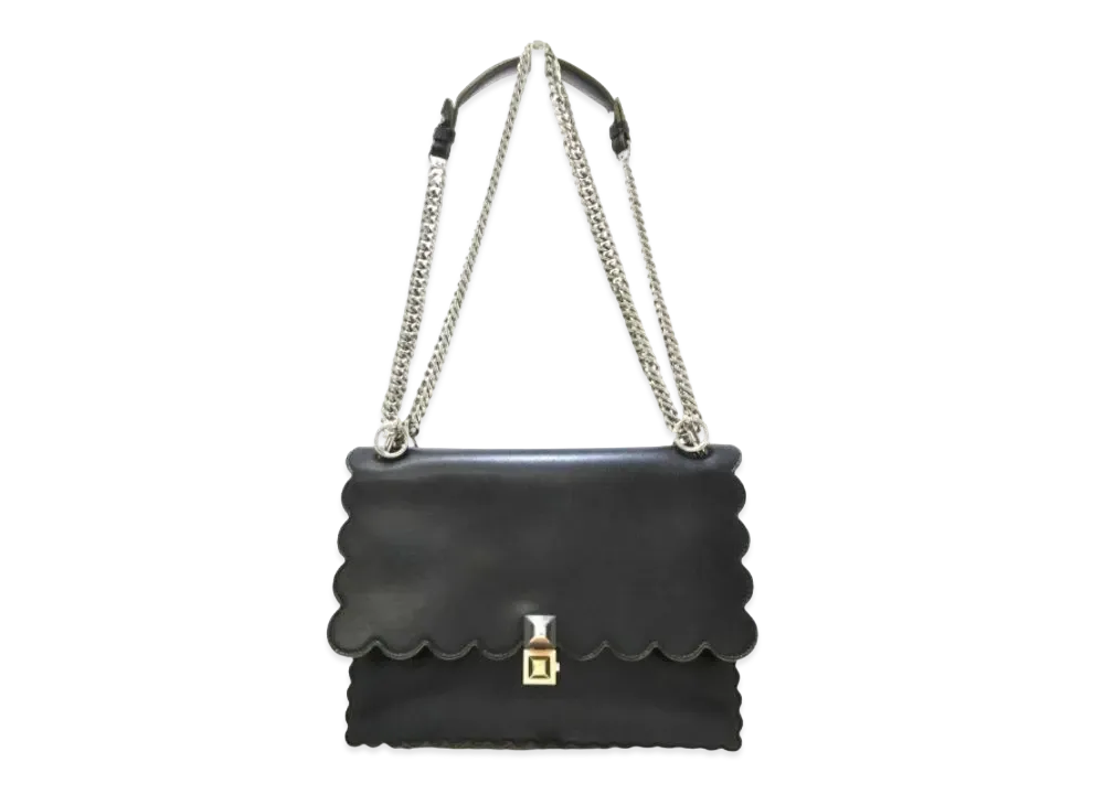 FENDI Canai Shoulder Bag "Black"