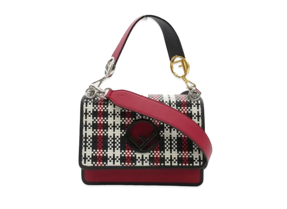 FENDI Canaev Shoulder Bag "Red"