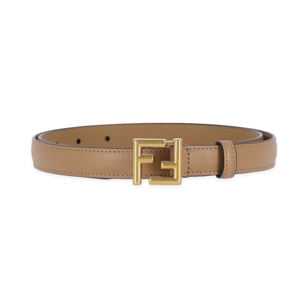 FENDI Women's Belts "Buff/Brown"