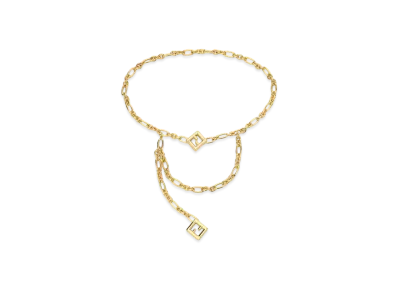 FENDI FF Diamonds Chain Belt "Gold"