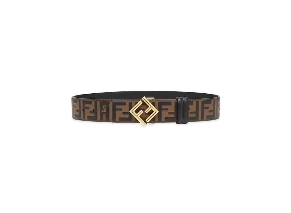 FENDI FF Diamonds Belt "Brown"