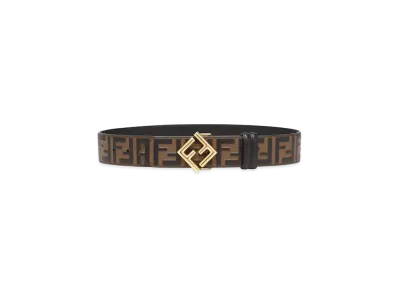 FENDI FF Diamonds Belt "Brown"