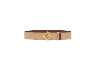 FENDI FF Diamonds Belt "Brown"