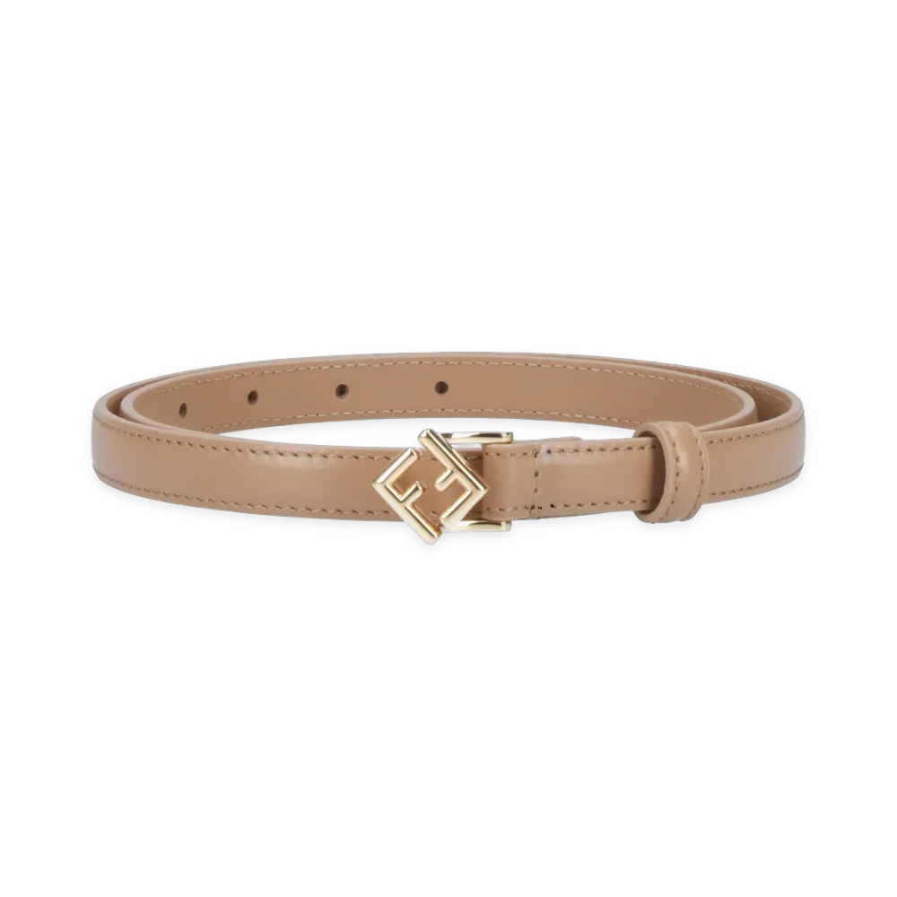 FENDI Women's Belts "Brown/Beige"