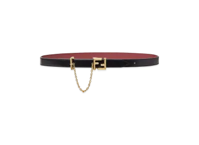 FENDI Women's FF Stud Buckle Reversible Belt "Multicolor"
