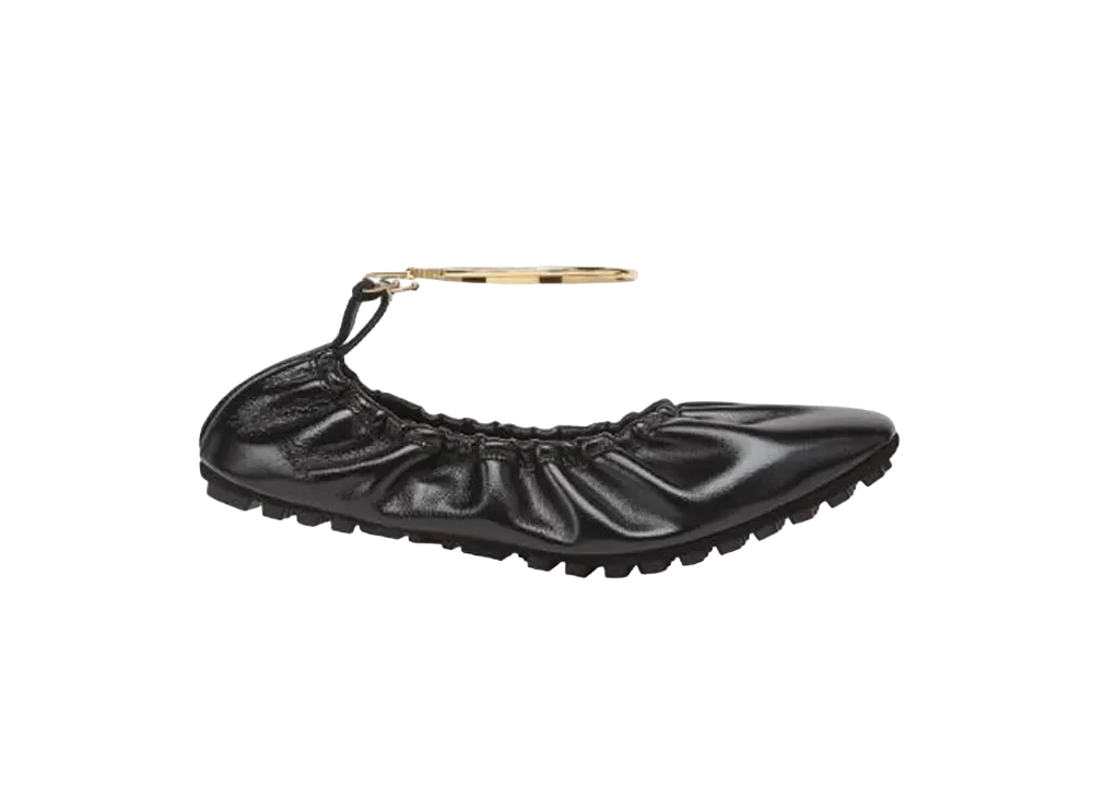 FENDI WMNS Filo Leather Ballerinas "Black"