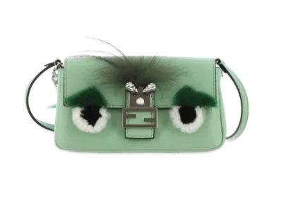 FENDI Monster Micro Bucket Handbag "Green"