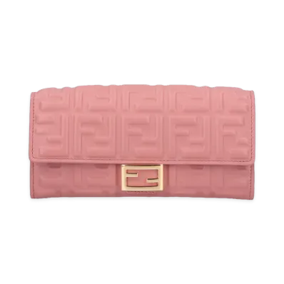 FENDI Women's Wallets "Macaron/Oro/Pink"