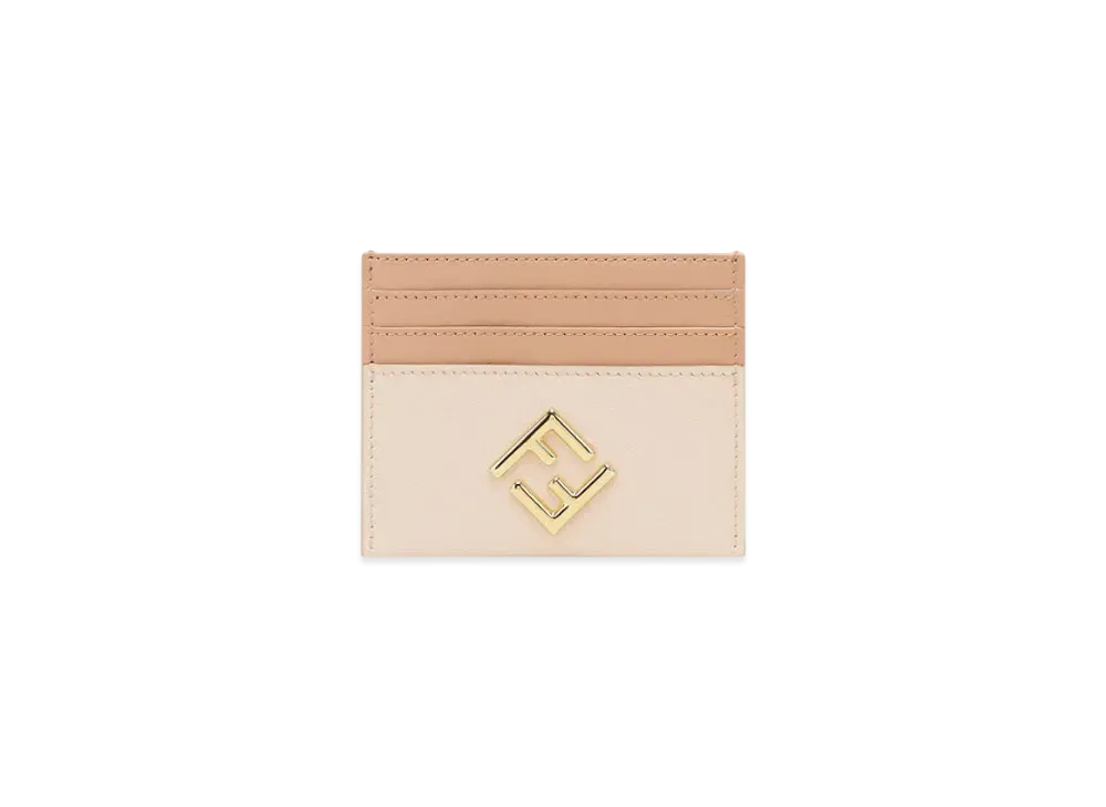 FENDI FF Diamonds Card Case "Pink"