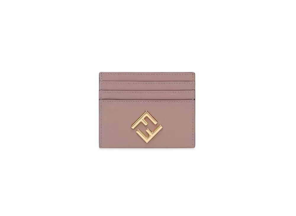 FENDI FF Diamonds Card Case "Pink"