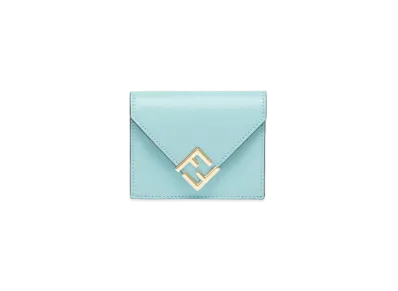 FENDI FF Diamonds Wallet "Light Blue"