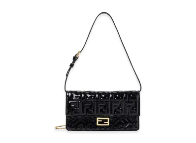 FENDI Women's Baguette Wallet "Black"