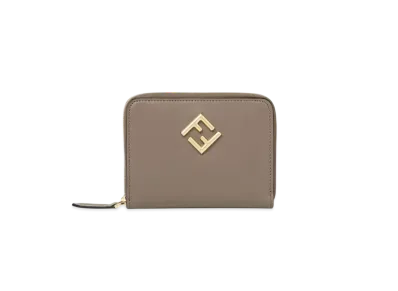 FENDI FF Diamonds Zip Around Medium "Gray"