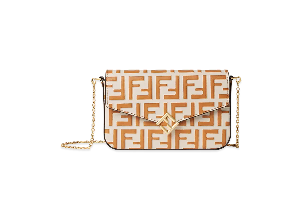 FENDI Women's FF Diamonds Wallet On Chain "Multicolor"
