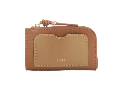 FENDI Women's Card Holder "Beige"