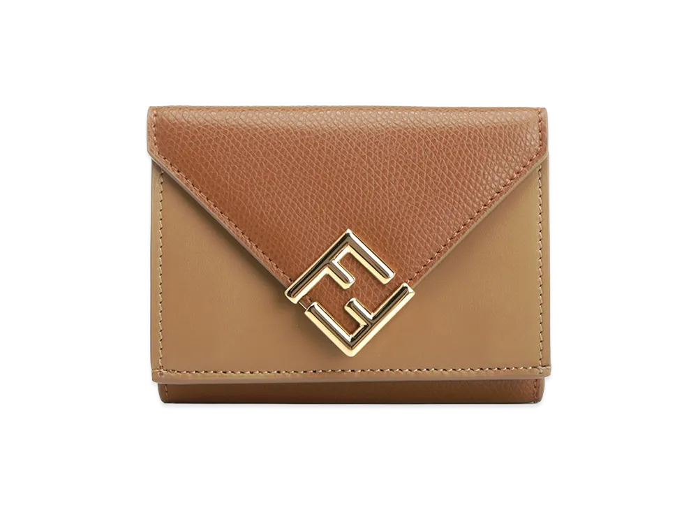 FENDI Women's Mini Trifold Vit.King/Cruis "Brown"