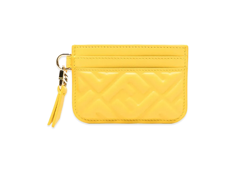 FENDI Women's Card Holder "Yellow"