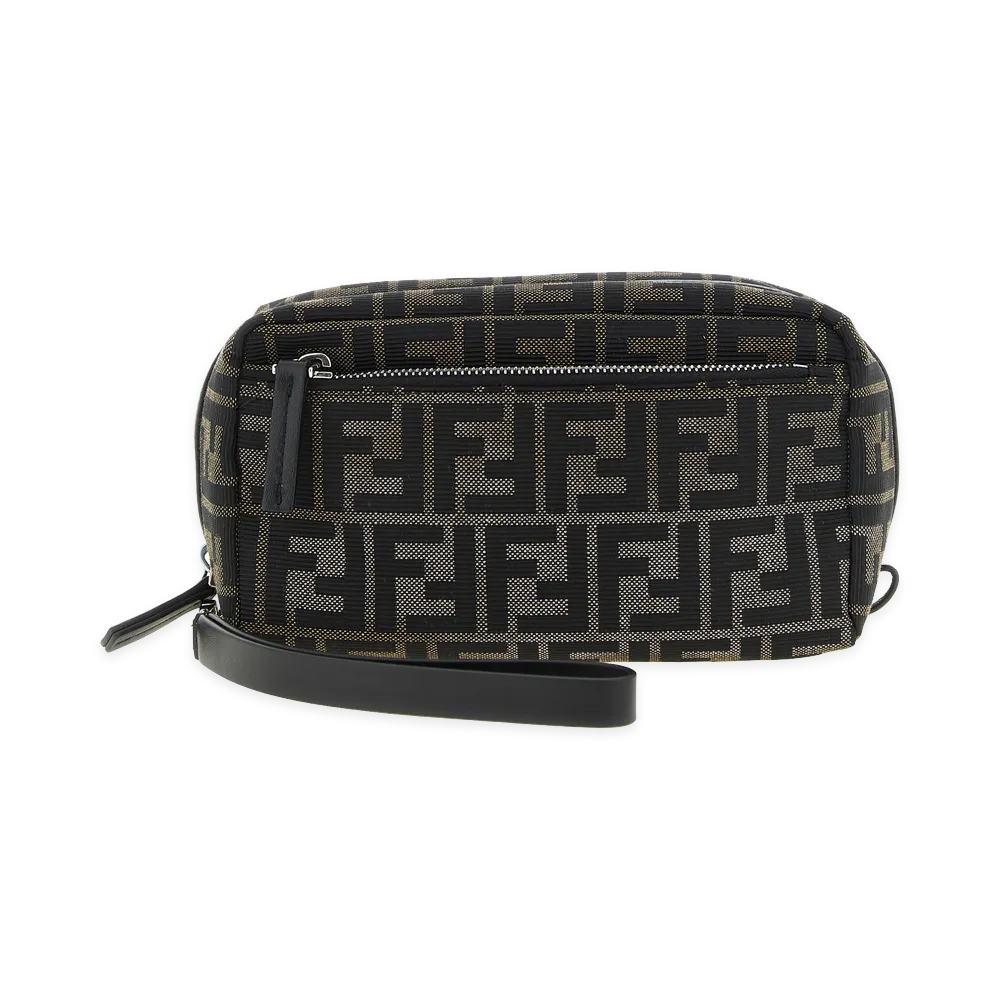 FENDI Small Double Zip Beauty "Brown"