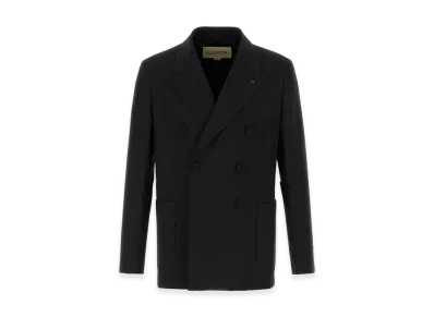 Valentino Wool Blazer "Black"