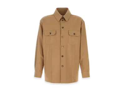 Valentino Twill Shirt "Camel"
