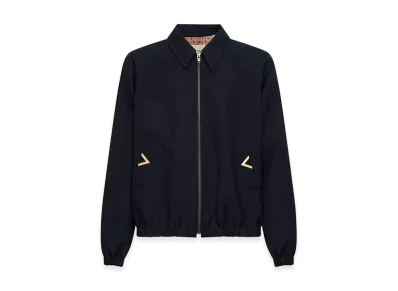 Valentino Gabardine Jacket "Midnight Blue"