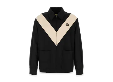 Valentino Gabardine Jacket "Black"