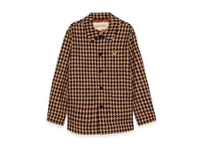 Valentino V Gold Shirt "Brown/Black"