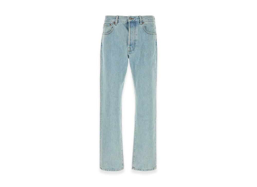 Valentino Straight-Leg Jeans "Light Blue"