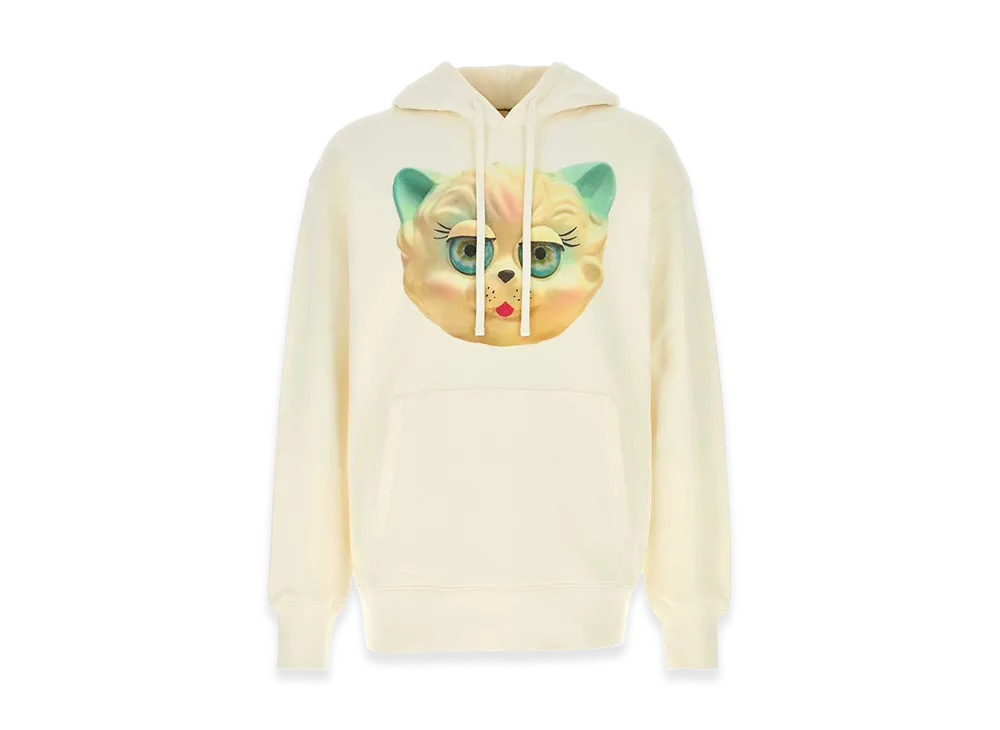 Valentino "Le Chat De La Maison" Hoodie "White"