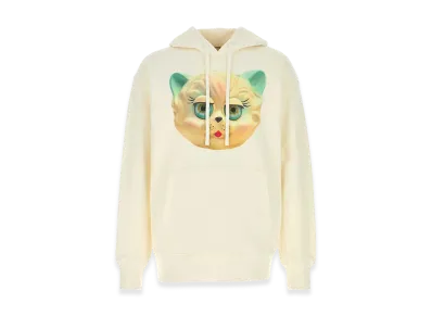 Valentino "Le Chat De La Maison" Hoodie "White"