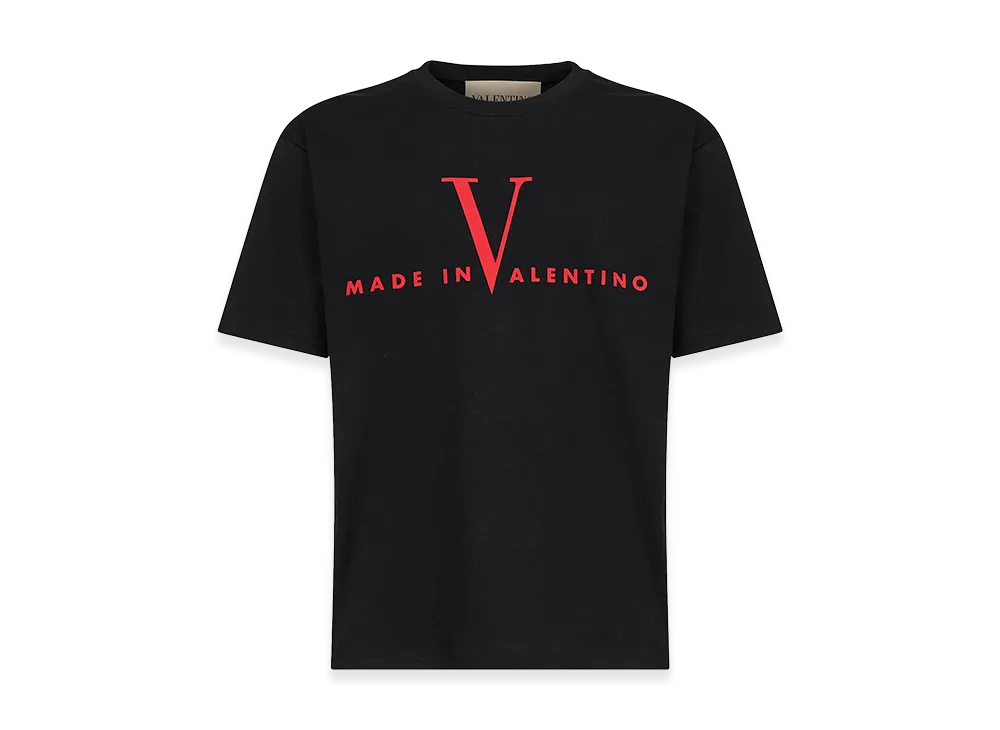 Valentino "Made In " T-Shirt "Black"
