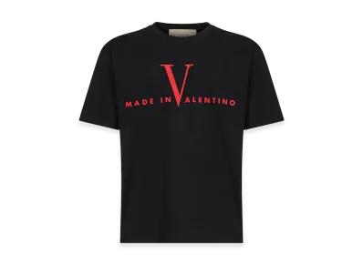 Valentino "Made In " T-Shirt "Black"