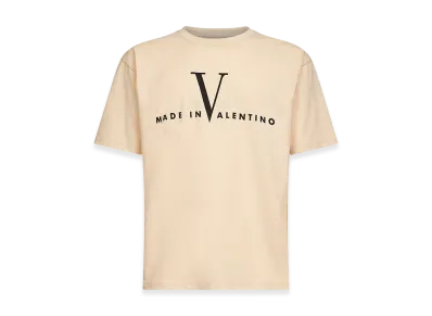 Valentino "Made In " T-Shirt "Yellow"