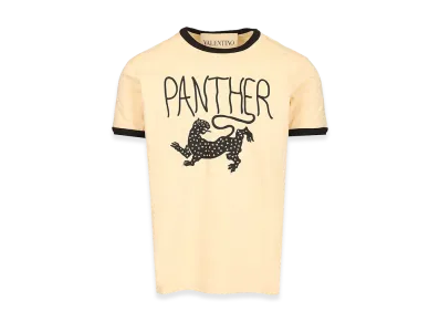 Valentino "Panther" T-Shirt "Beige"