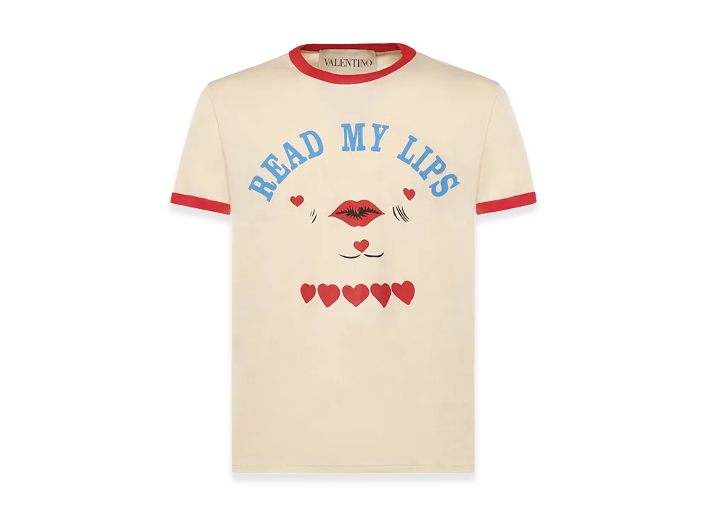 Valentino T-Shirts "Beige"