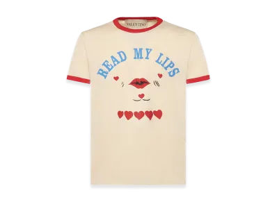 Valentino T-Shirts "Beige"