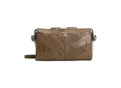 Valentino Women's "Panthea" Shoulder Bag "Brown"