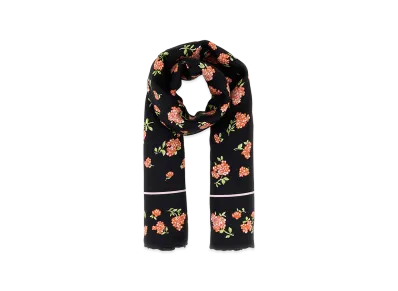 Valentino Women's Printed Silk Foulard "Floral"