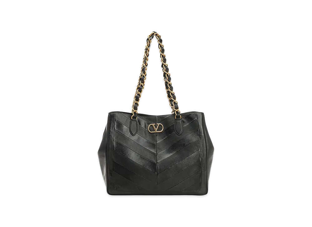 Valentino Women's "Laseine" Shopping Bag "Black"