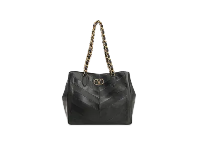 Valentino Women's "Laseine" Shopping Bag "Black"