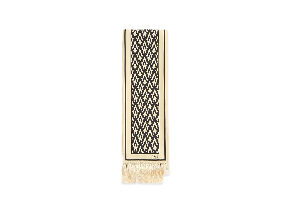 Valentino Garavani Women's Scarf "Neutrals/Black"