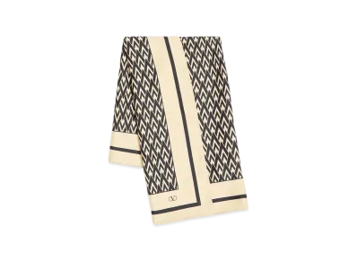 Valentino Garavani Women's Scarf "Neutrals/Black"