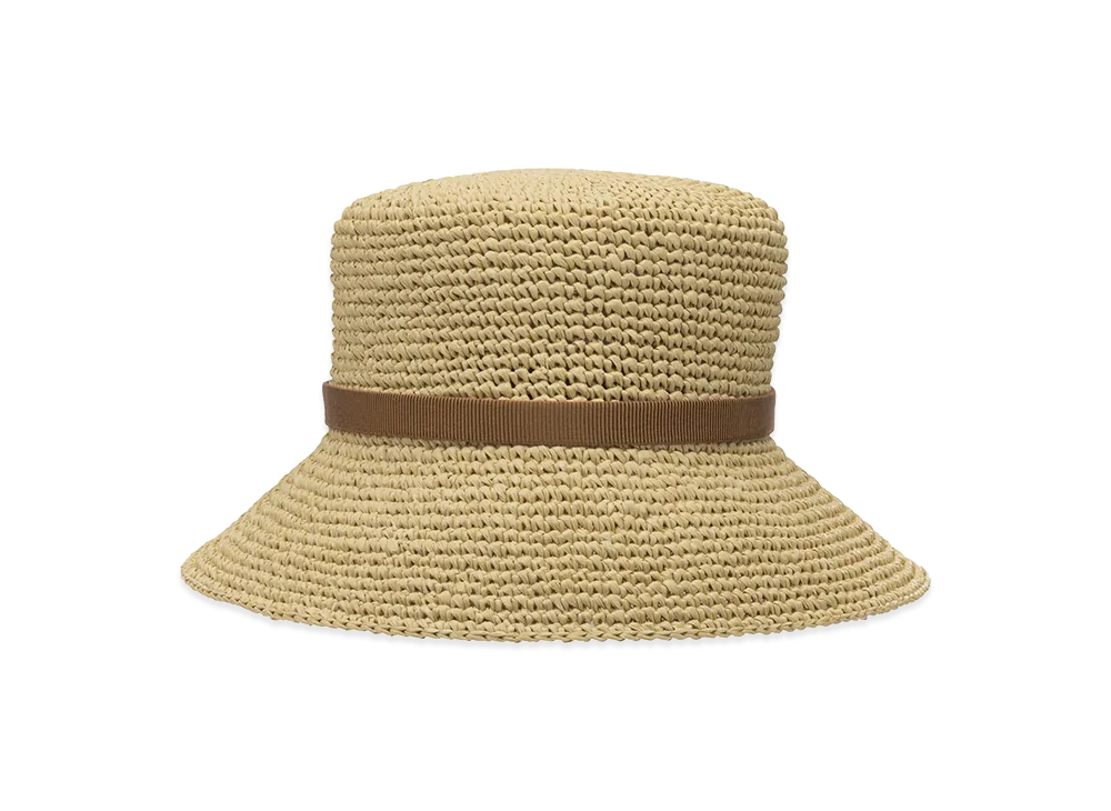 Valentino Women's Signature V-Logo Bucket Hat "Beige"