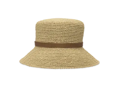 Valentino Women's Signature V-Logo Bucket Hat "Beige"