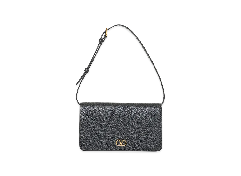Valentino Women's Signature Vlogo Clutch "Black"