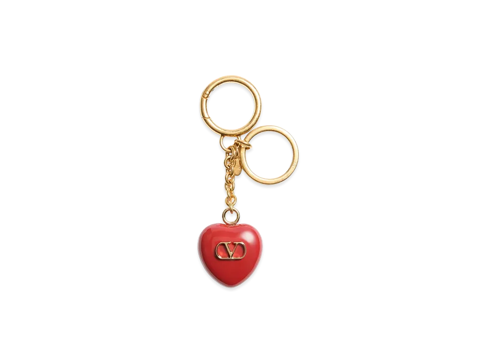 Valentino Garavani Women's Keyring "Gold/Red"