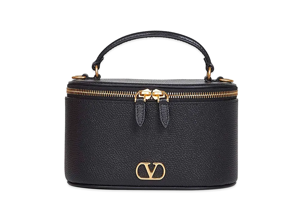 Valentino Women's "Vanity Bag" Small Handbag "Black"