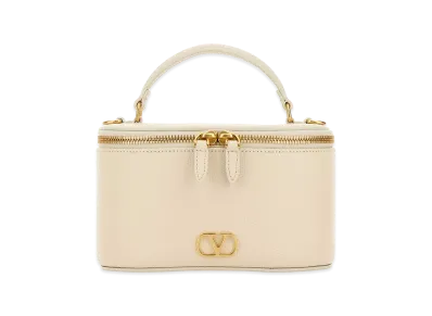 Valentino Women's "Vanity Bag" Small Handbag "White"